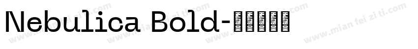 Nebulica Bold字体转换